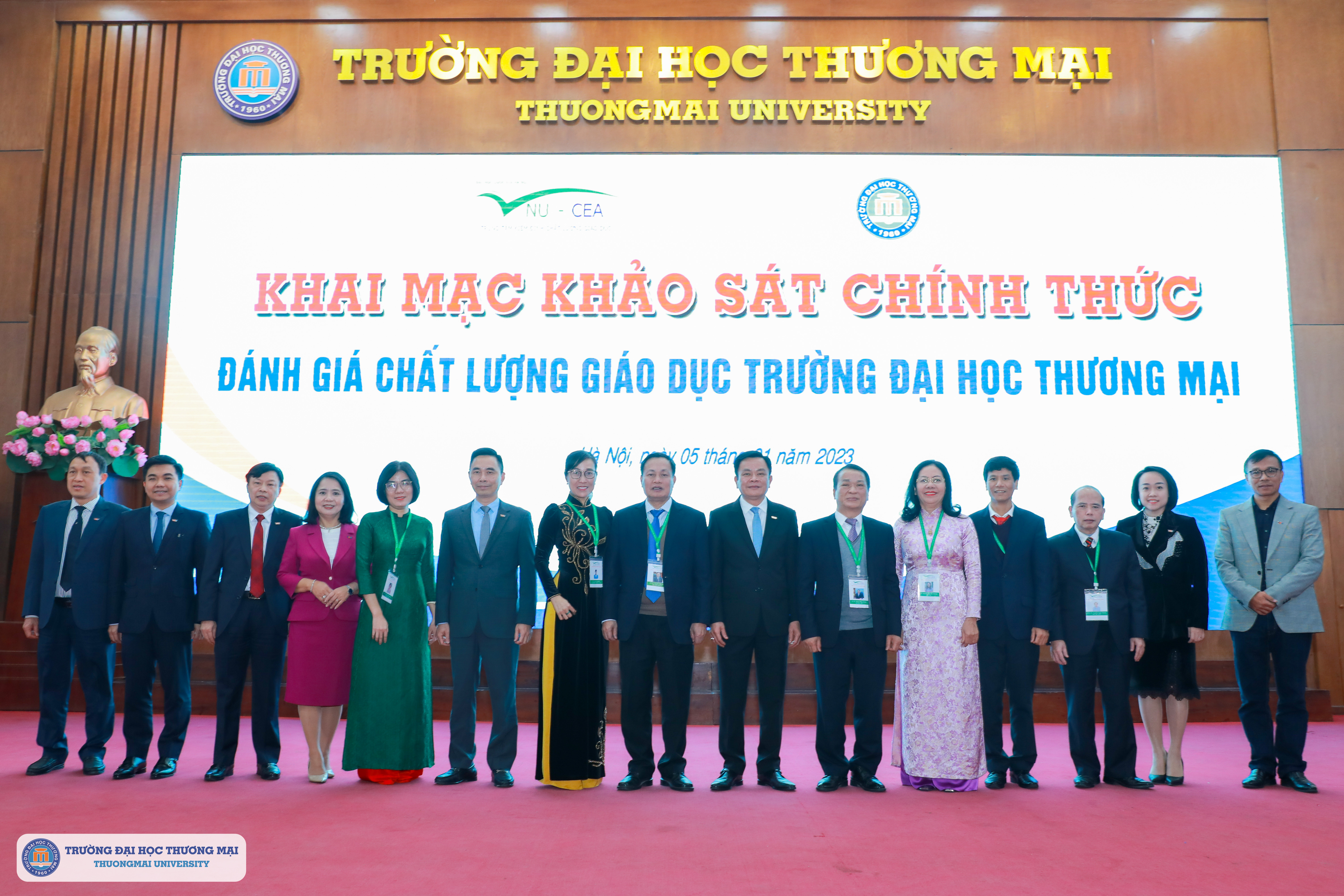 Khai mạc khảo sát chính thức đánh giá chất lượng giáo dục Trường Đại học Thương mại