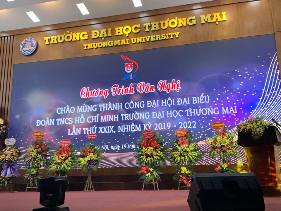 ĐẠI HỘI ĐẠI BIỂU ĐOÀN TNCS HỒ CHÍ MINH TRƯỜNG ĐẠI HỌC THƯƠNG MẠI LẦN THỨ XXIX, NHIỆM KỲ 2019 – 2022