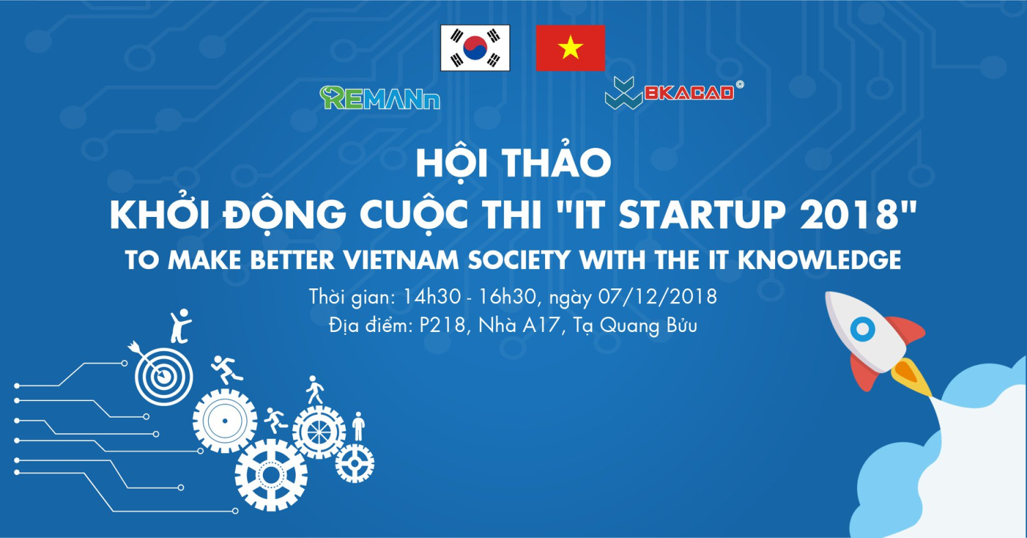 PHÁT ĐỘNG CUỘC THI IT STARTUP 2018 DÀNH CHO SINH VIÊN CÁC NGÀNH KINH TẾ, CNTT