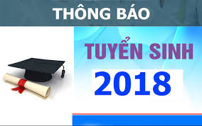 Thông báo tuyển sinh hệ liên thông - đợt thi tháng 10/2018